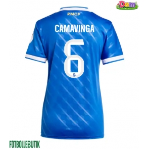 Real Madrid Eduardo Camavinga #6 Tredje Tröja Kvinnor 2025-26 Kortärmad